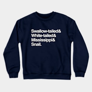 Helvetica Kites Crewneck Sweatshirt